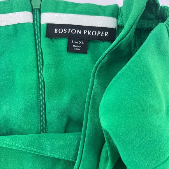 Boston proper Versatile Tiered Short Dress green new size XS - Picture 6 of 8